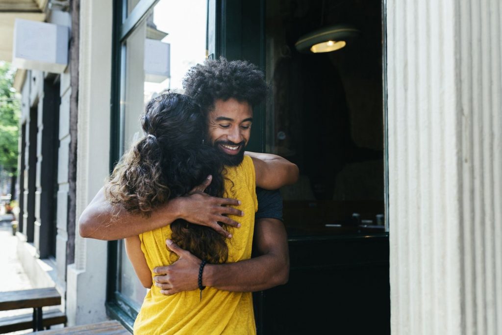 the connections retreat, hug